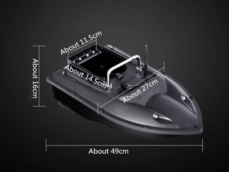 HOSHI D13 Smart RC Fishing Boat