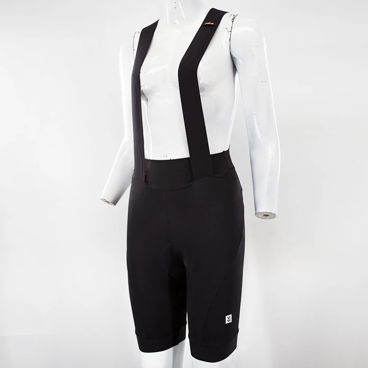 ladies bib shorts with zip