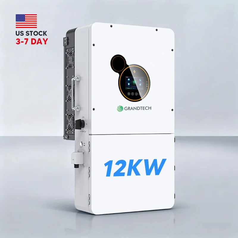 SRNE Hybrid Inverter 3KW 5KW 10Kw 12kw 24V 48V Pure Sine Wave Solar Inverter 120V/240V 208v MPPT Low Frequency Solar Inverter