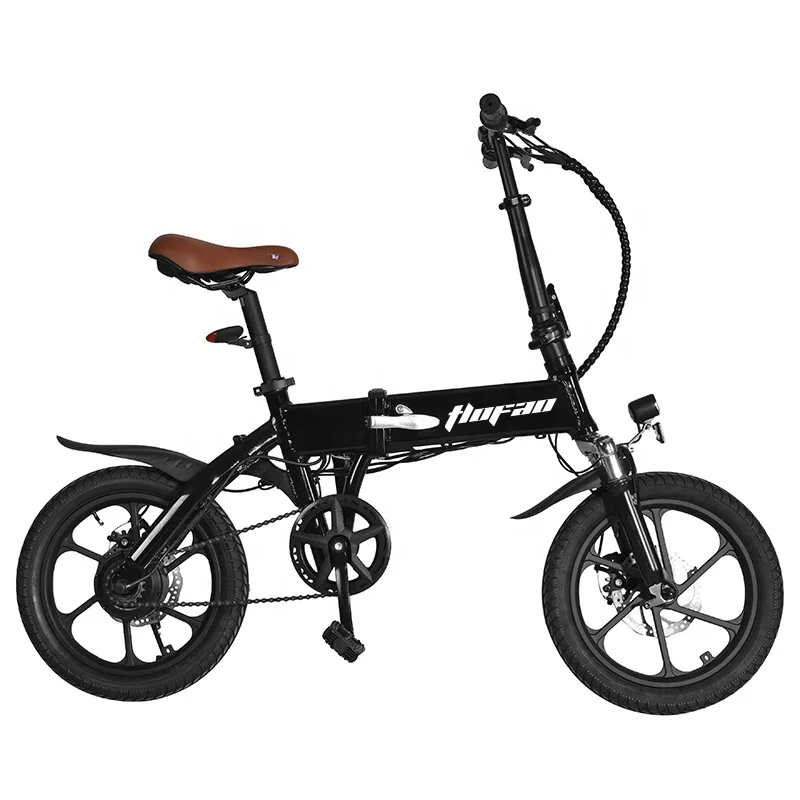 High Speed 16inch Tire Folding Small Size E Bike Electric Bicycle 36v 350w  Foldable Ebike Electric Bike for Adults