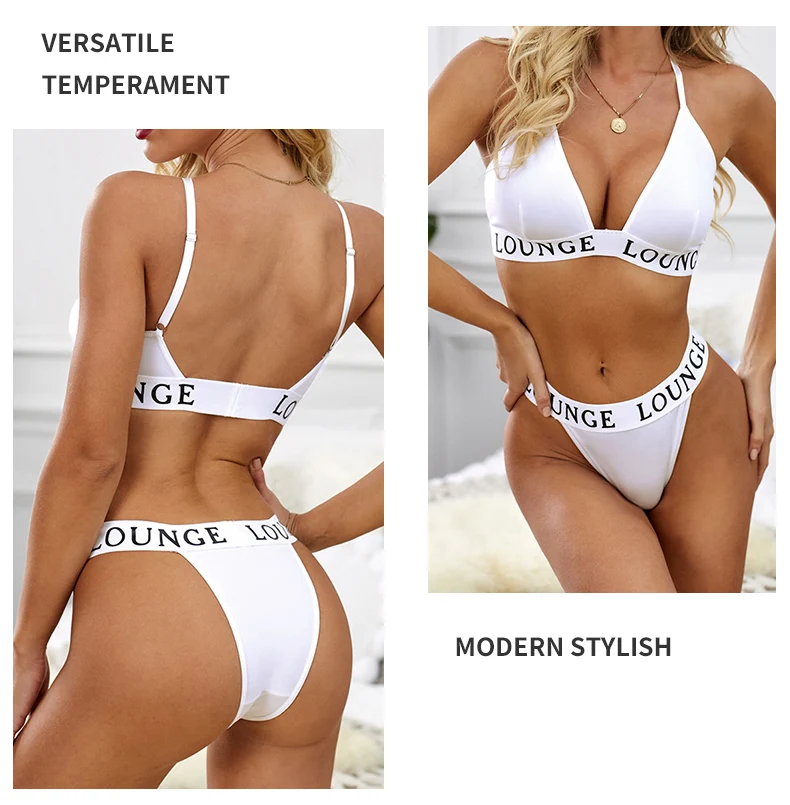 Benutzerdefinierte Ropa Interior Mujer Braletts Para Mujer Weibliche Bh Und Höschen Kurze Sets Frauen Unterwäsche_voghion.com
