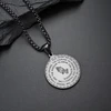 Pendentif simple noir