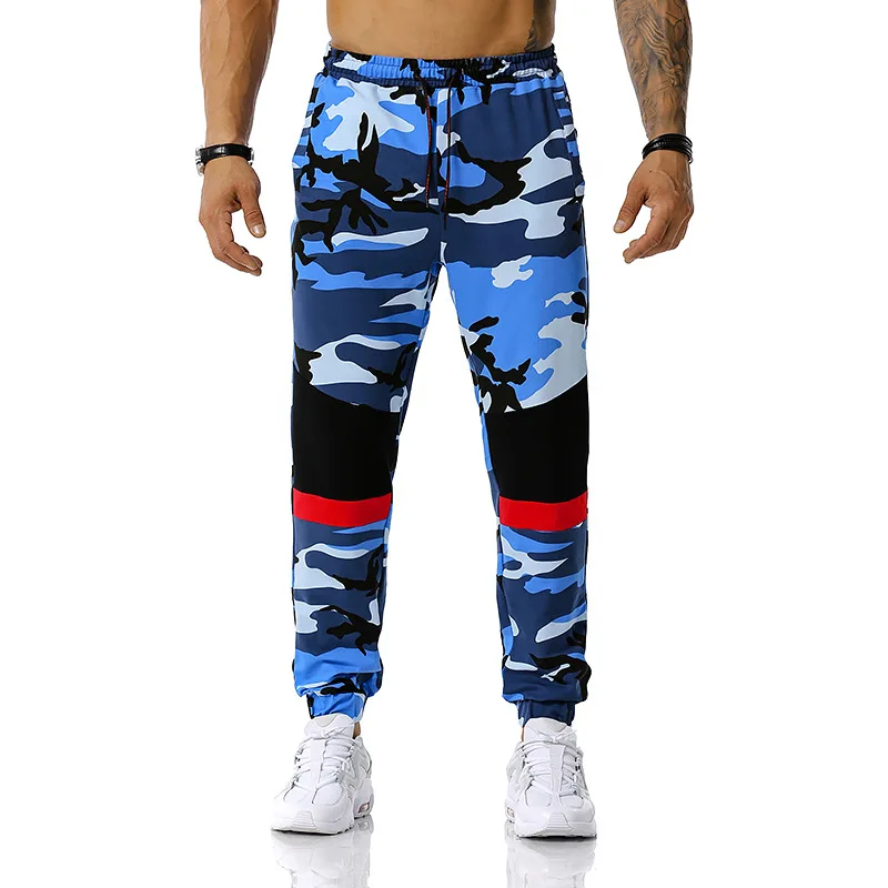 multi colored camo cargo pants