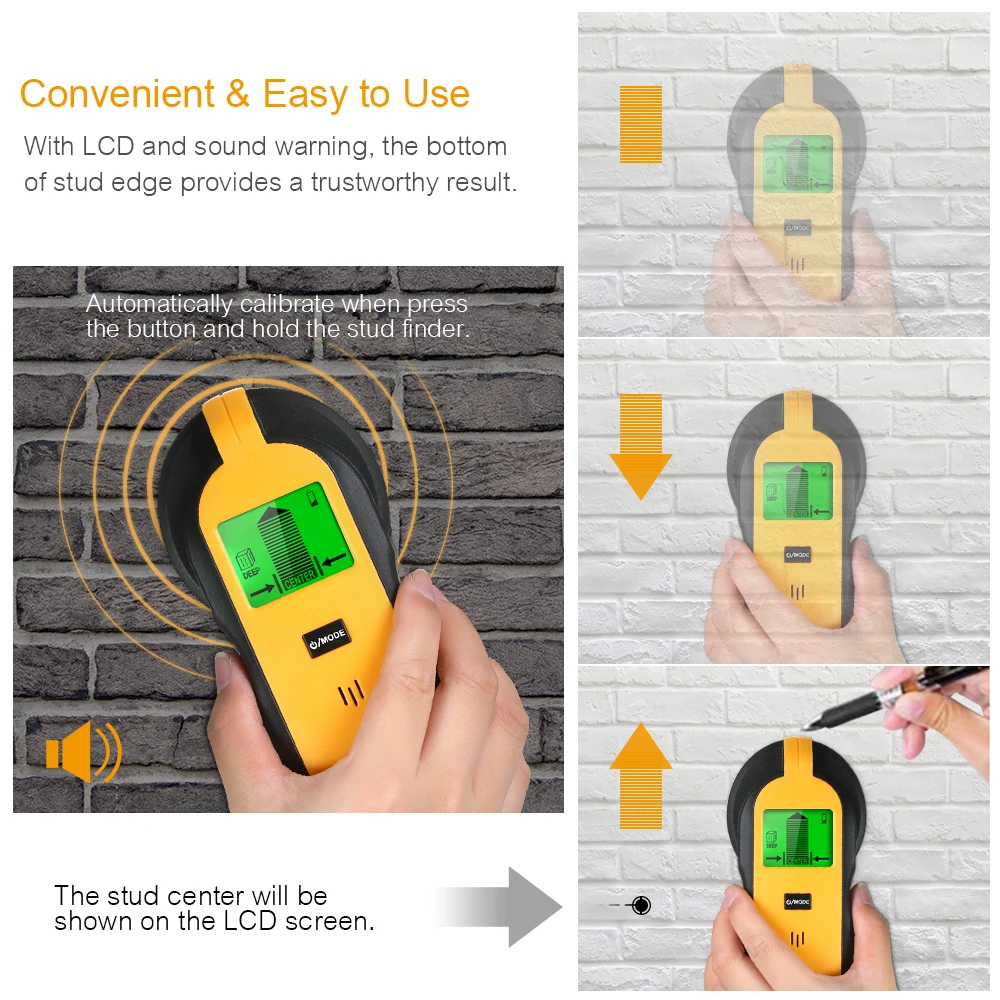 Wall Stud Finder, English User Manual