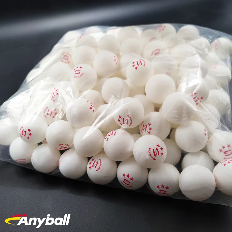 Широко используемые Мячи для пинг-понга, 3 звезды, премиум-класса, Продвинутые тренировочные турнирные мячи для настольного тенниса, белая упаковка из 150 шт.