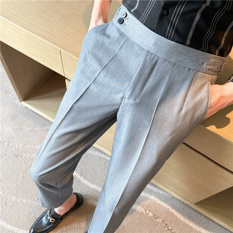 Custom Men's Outdoor Napoli Lightweight Suit Casual Pant Naples Spring  Summer Business Dress Pants| Alibaba.com
