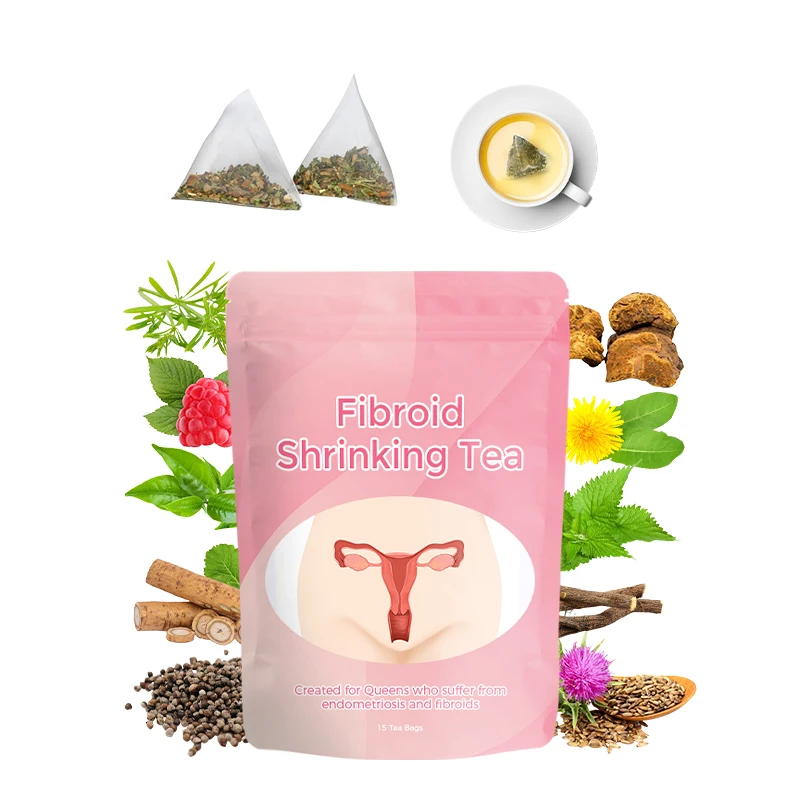 Custom Fibroid Shrinking Support Female Fertility Health Womb Detox Tea Warm Uterus Detox Tea 7712