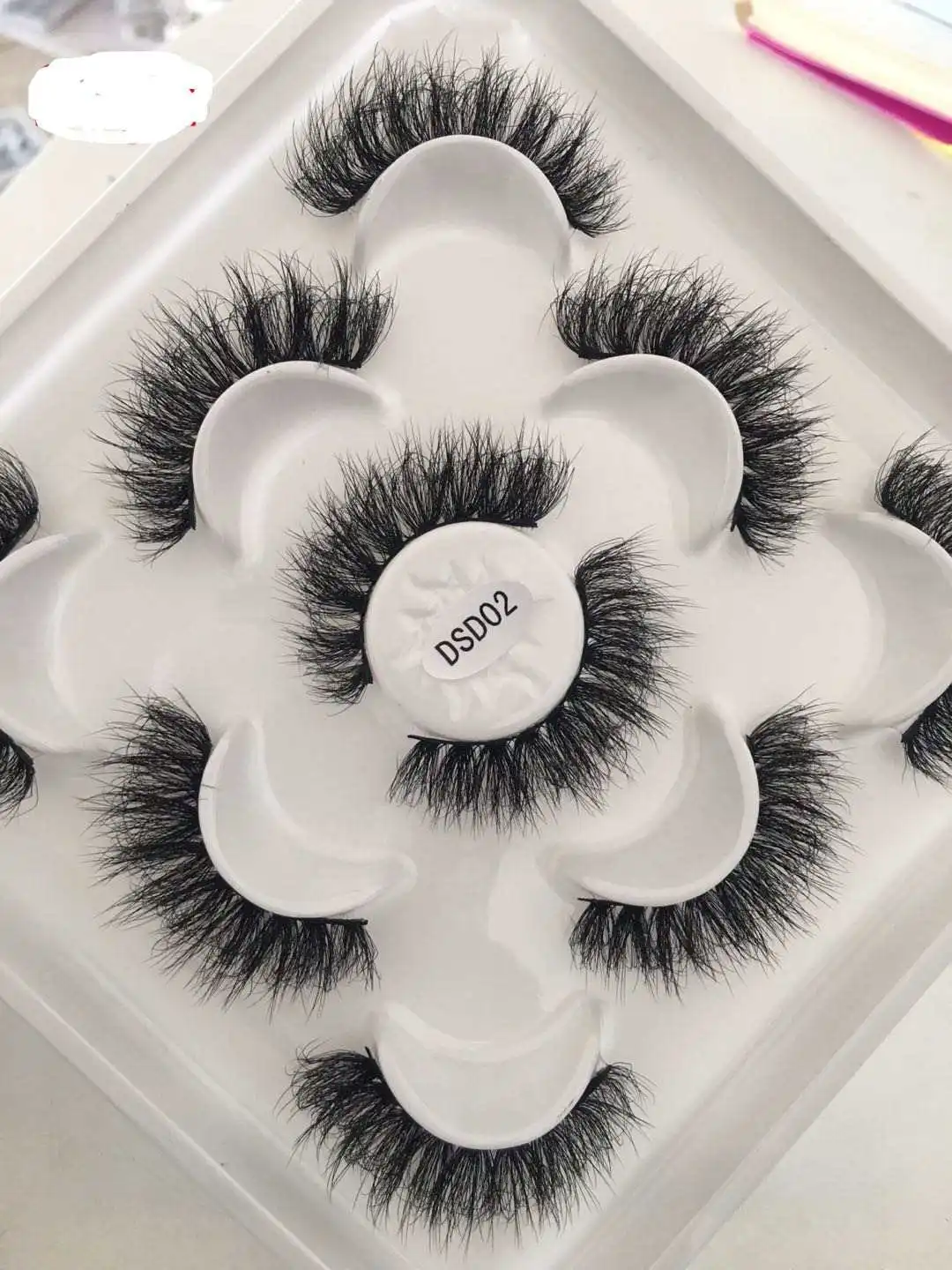 DSD Fluffy Faux Mink False Eyelashes - Hand Made & Waterproof
