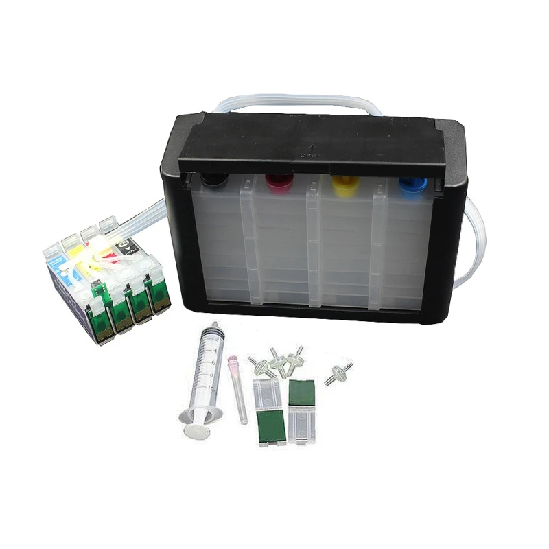 Système CISS Compatible Epson WF-7610 WF-7710 WF-3620 Avec Cartouches 27XL 252XL