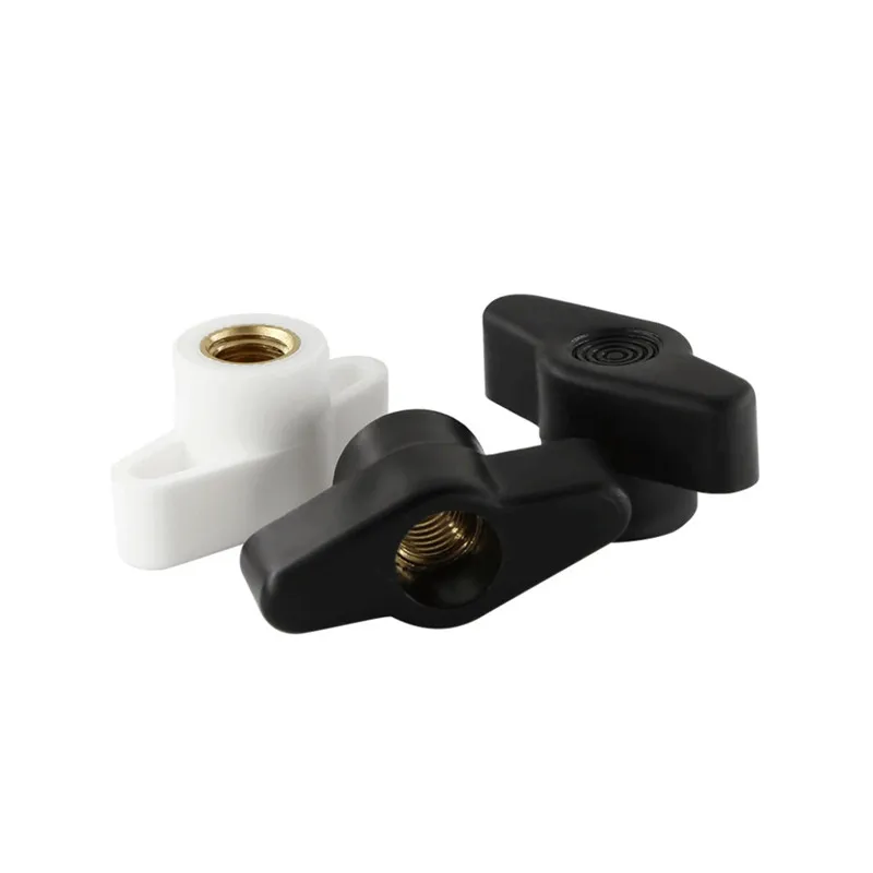 Z Type Butterfly T Wing Plastic Handle Locking Thumb Knob Nut