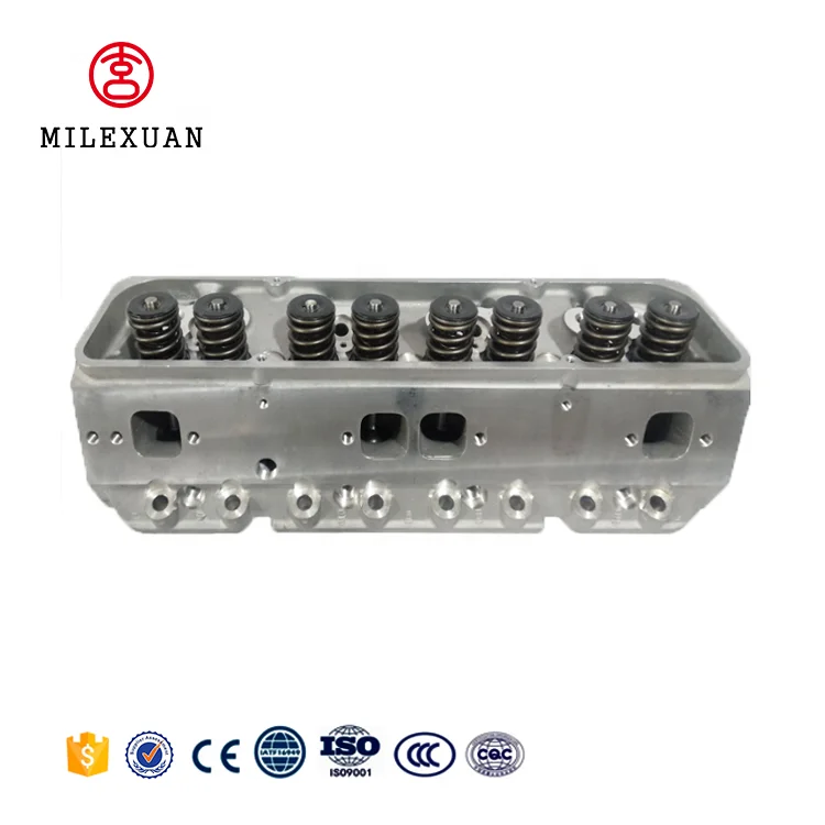 Milexuan оптовая продажа SBC GM350 двигатель полная головка цилиндра в сборе 12558060 для Chevrolet Chevy 350