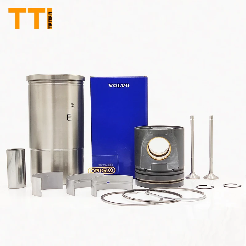 D16 Cylinder Liner Kits D13 D16 Piston Kits 1556532 89868110 For Volvo