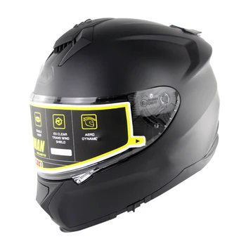 Lightweight Motorcycle Street Bike Full Face Helmet Anti fog Face Shield Snowmobile Helmets DOT Certified Motor Bike Helmet