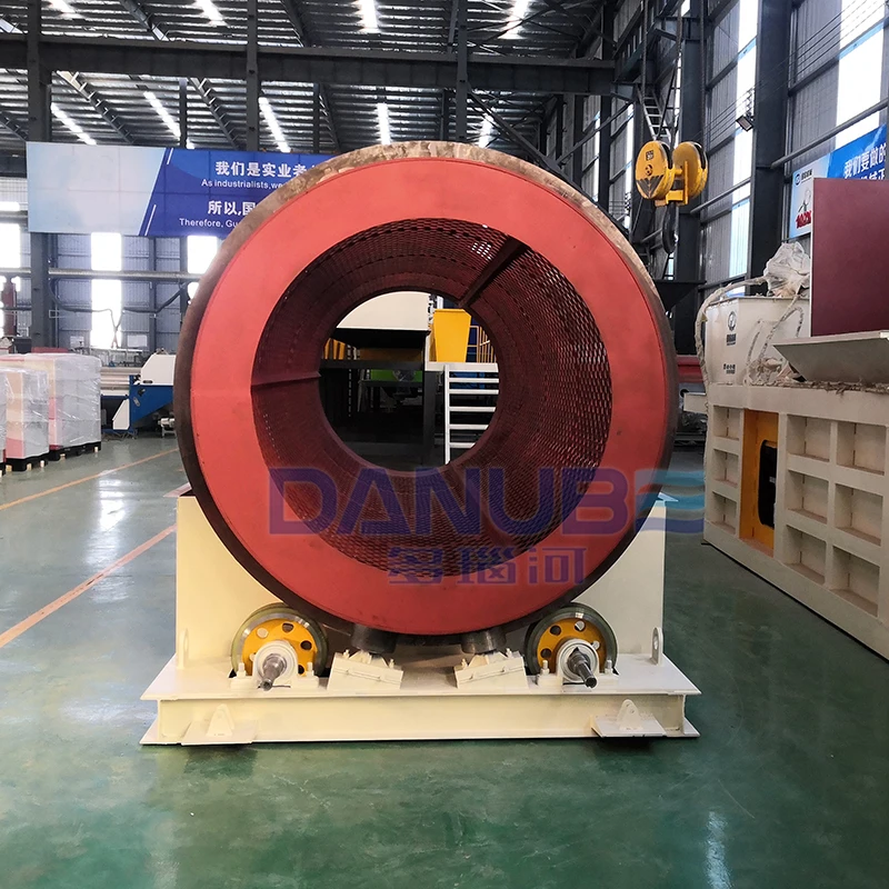 Industrial Domestic Waste Recycle System Processing Equipment Drum Screen High Capacity Household Trash Treatment Air Separator