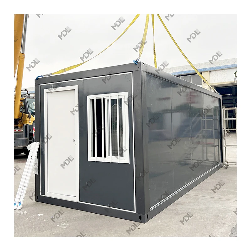 Moneybox 20ft Flatpack 3 in 1 Folding Prefab Expandable Cabin Container Homes House Bungalow