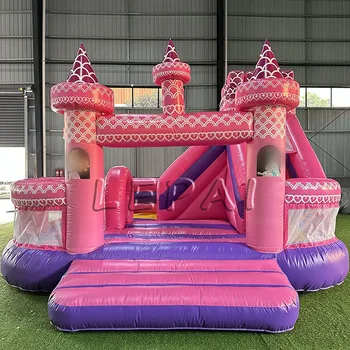 New design bounce castle commercial PVC bounce house with slide hot sale inflatable bouncer slide combo for party