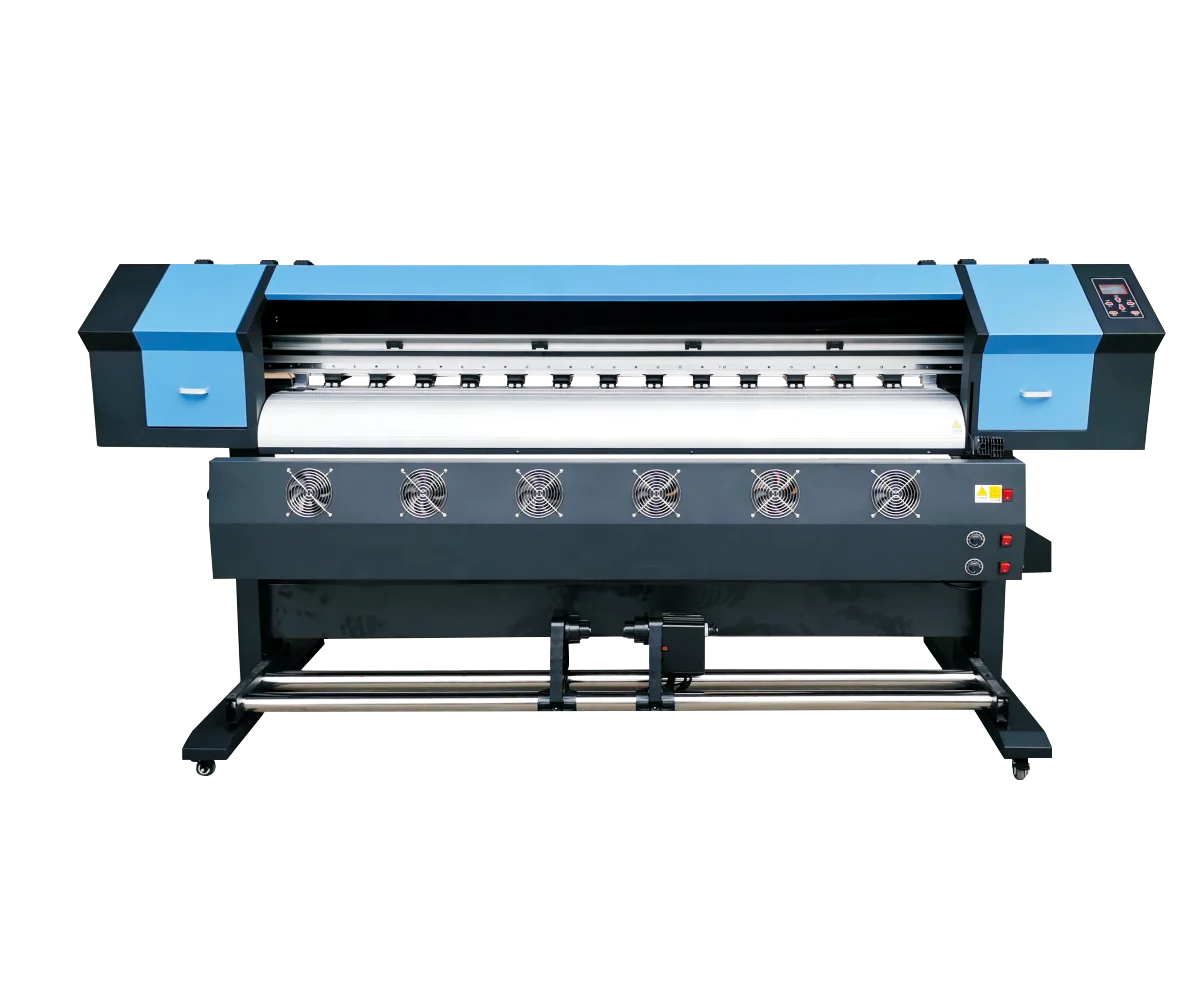 1.6m / 1.8m Eco Solvent Printer Desktop Vinyl Sticker Printer And