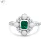 18K White Gold