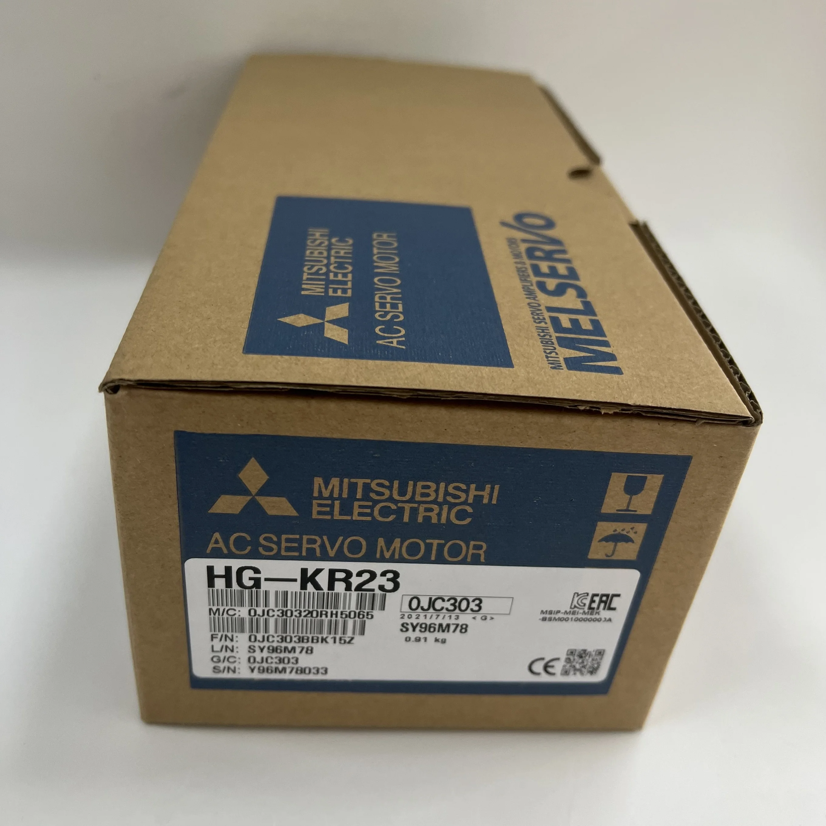 Mitsubishi AC Servo Motor HG-KR23