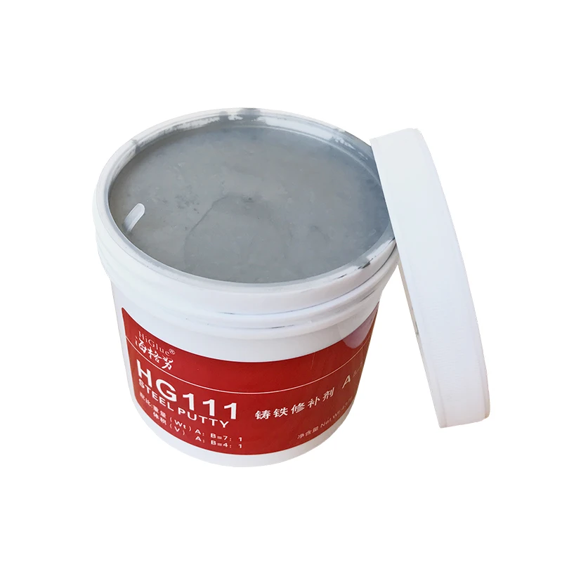 Higlue Epoxy Steel/Iron/Aluminum/Cooper Putty High Temperature Resistance Metal Repair Putty