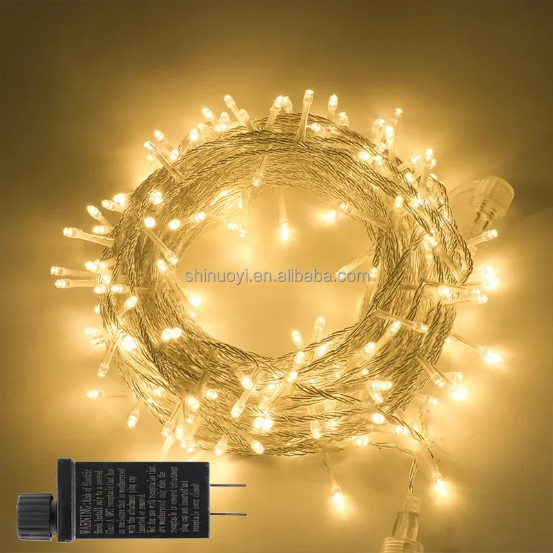 36v 10m/20m/50m/80m Pvc Festive Low Pressure Light String Christmas ...