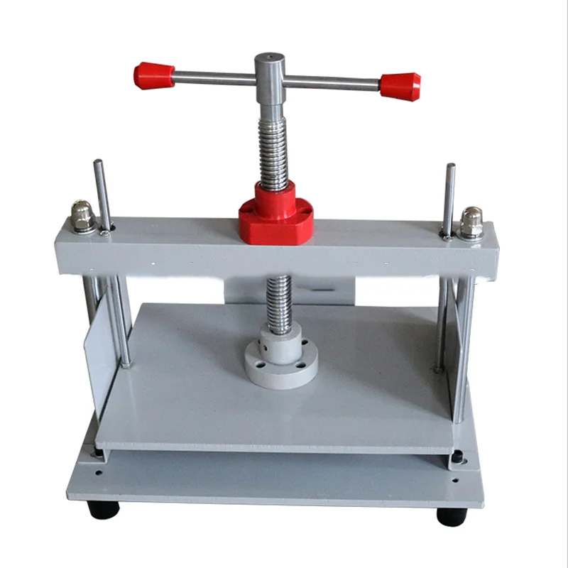 A3 Desktop Financial File Manual Pressing Book Machine for Manufacturing Plant for Certificate Note Coin Paper Hand Flattening