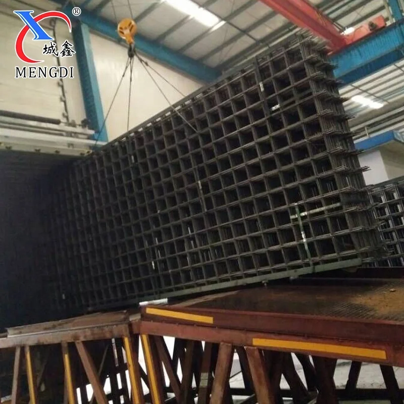 Steel Reinforced Concrete Welded Wire Mesh Panel Hot Dipped Galvanized Square Hole Mesh for Construction