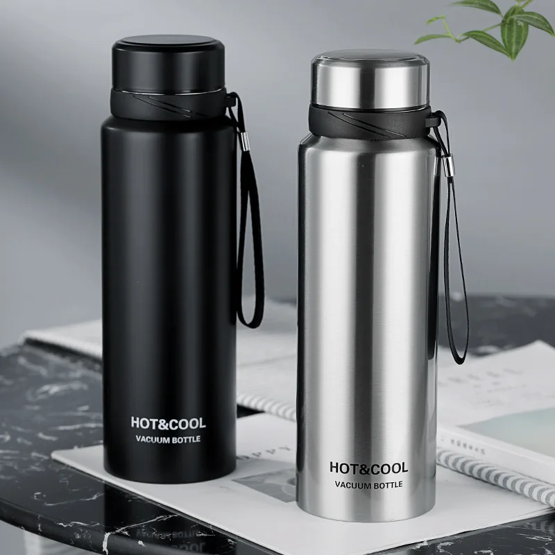 LMHBJY 304 Double Stainless Steel Vacuum Flask Gift Set Thermos Bottle  Insulated Travel Business Trip Water Bottle For Men