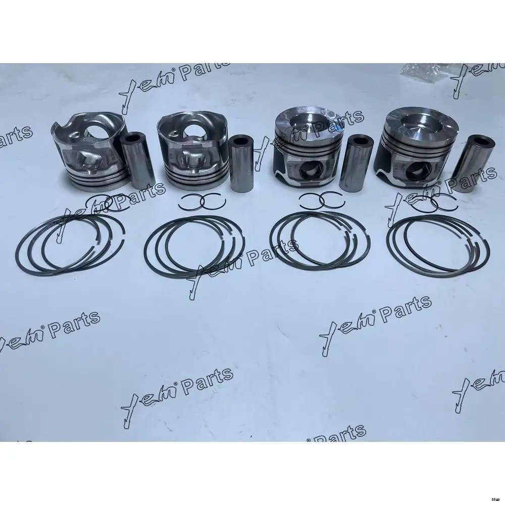 China Supplier 1KD Pistons Set With Cylinder Rings for Toyota