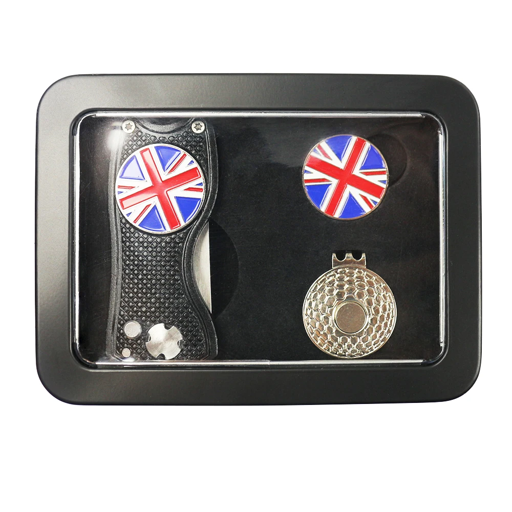 Набор подарочных коробок для гольфа с логотипом под заказ, инструменты для гольфа, футболки для гольфа, маркеры для мячей, аксессуары для гольфа