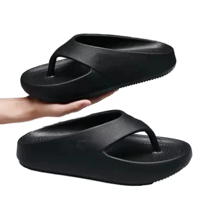 Men's Summer Flip-Flops Thick EVA Insole Non-Slip Indoor Sandals Comfortable Casual