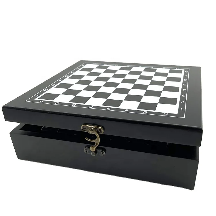 New arrival educational learning board game toy wooden chess
