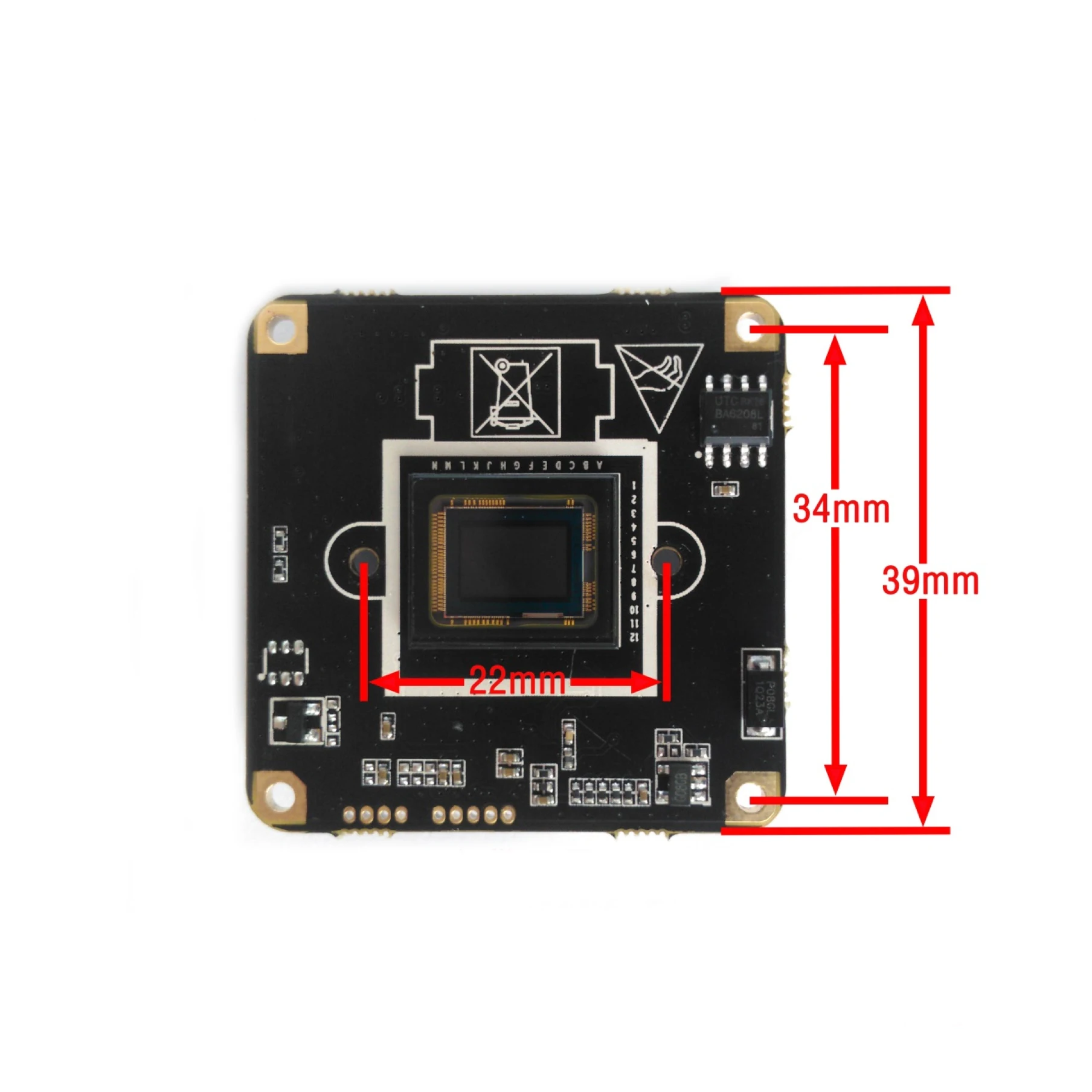 1080p Imx385 Star Light Module Security Cctv Camera Chip