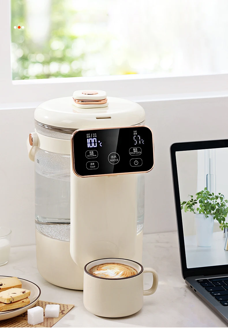 Smart Home Appliances Keep Warm Function Glass Kettle Travel 3l