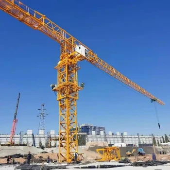 T7022-12S Construction Tower Crane in China Popular Self-erecting Lifting 12t Construction Machinery Parts Angle Steel