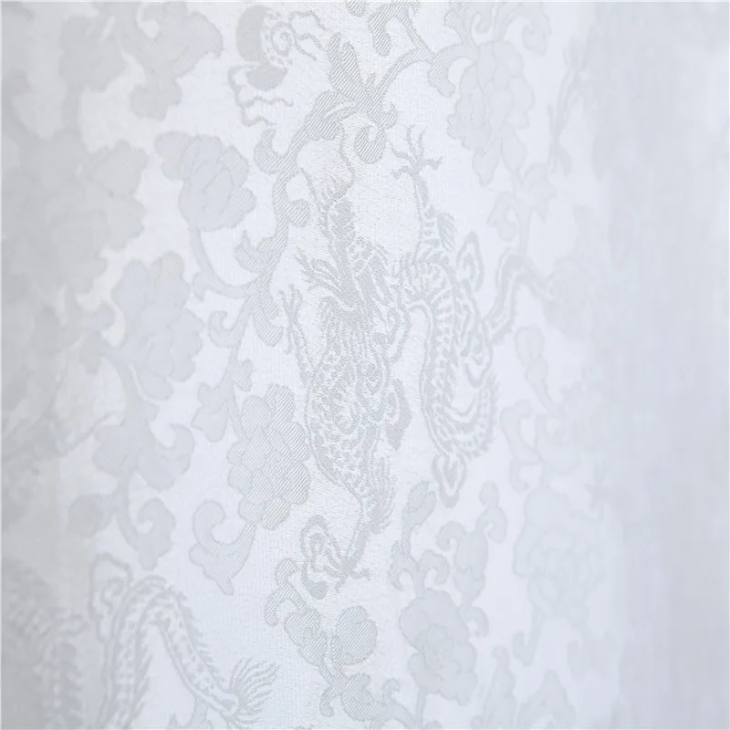 Хорошая цена Высокое качество ароматный креп Дракон 44/45 'ширина Шелковый принт логотип шелковая ткань