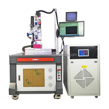 3-axis Automatic Laser welders with wobble welding head Camera Computer for Automotive power bank battery pack welding