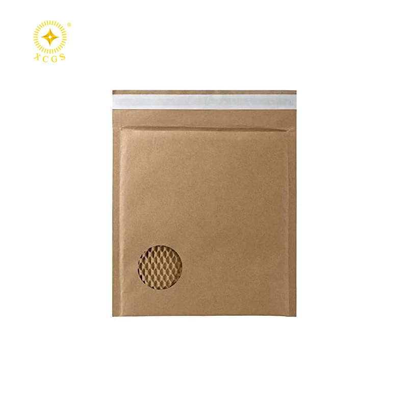 Compostable Honeycomb Kraft Paper Envelope Biodegradable Honeycomb ...