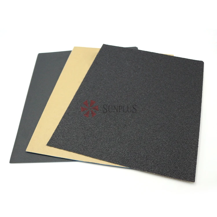 Sand Film sand paper Gold paper sand disc Waterproof Sheet Latex Paper  sand abrasive net