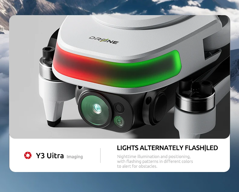 P31 Pro RC Quadcopter Brushless Motor 1080p FHD Camera Foldable Design 2KM Transmission 5G/2.4GHz App Control GPS White Drone