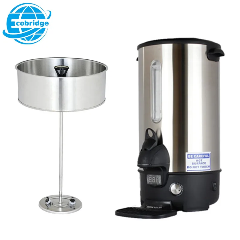 110V Commercial/Office Hot Water Milk Dispenser 8.8L Stainless Steel 1500W