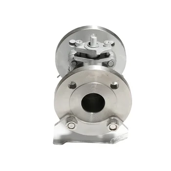 Manual ball valve PTFE Sealing Ball Valve with Flange Connection Ball valve