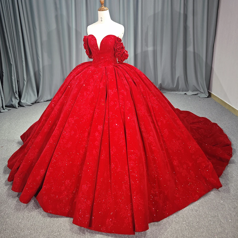 candy apple red wedding dresses Elegant Dark Red Vintage Lace A-Line Wedding Dress: Long Sleeves, Corset Back