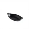 black Oval Plate