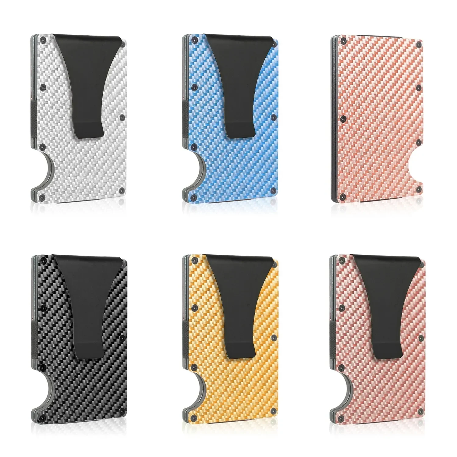 Ultra Slim Minimalist Carbon Fiber Card Holder Wallet For Men,Rfid ...