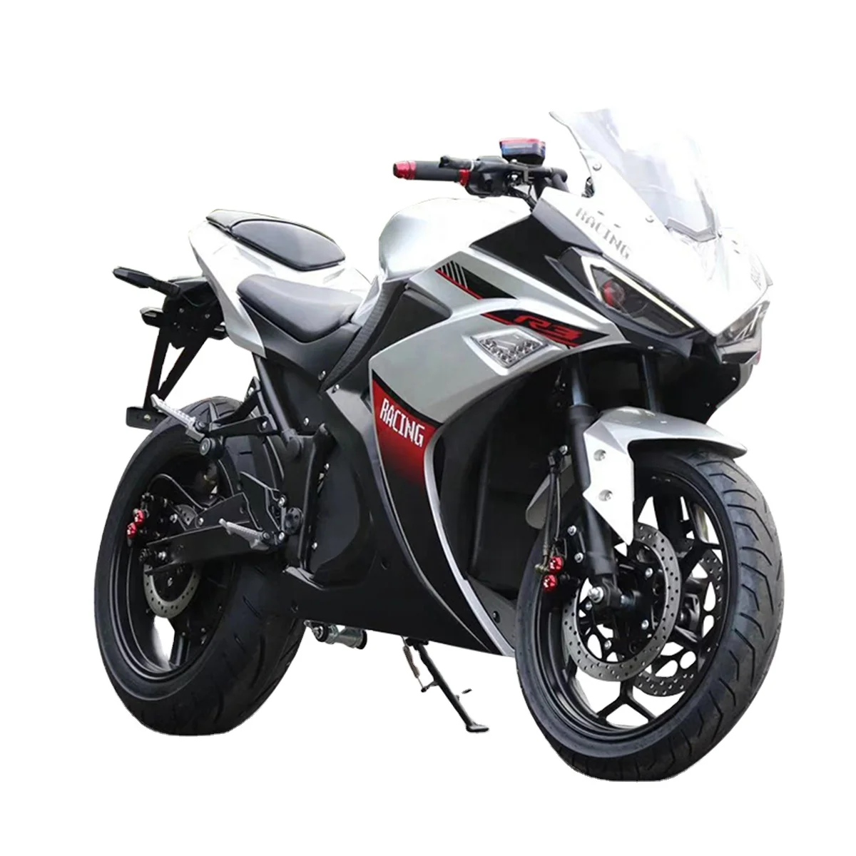 2025 New Model 72v Full Size Electric Motorcycle with Devil Eyes 10000w for Adult