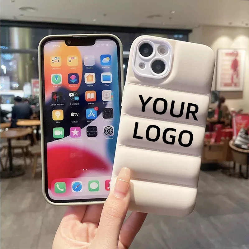 Discount Phone Cases Luxury Case Down Jacket Phone Case Bags And Boxes