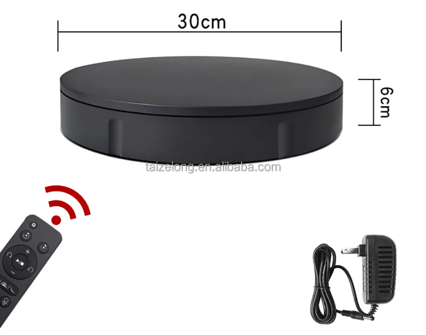 remote control 30cm rotating display stand