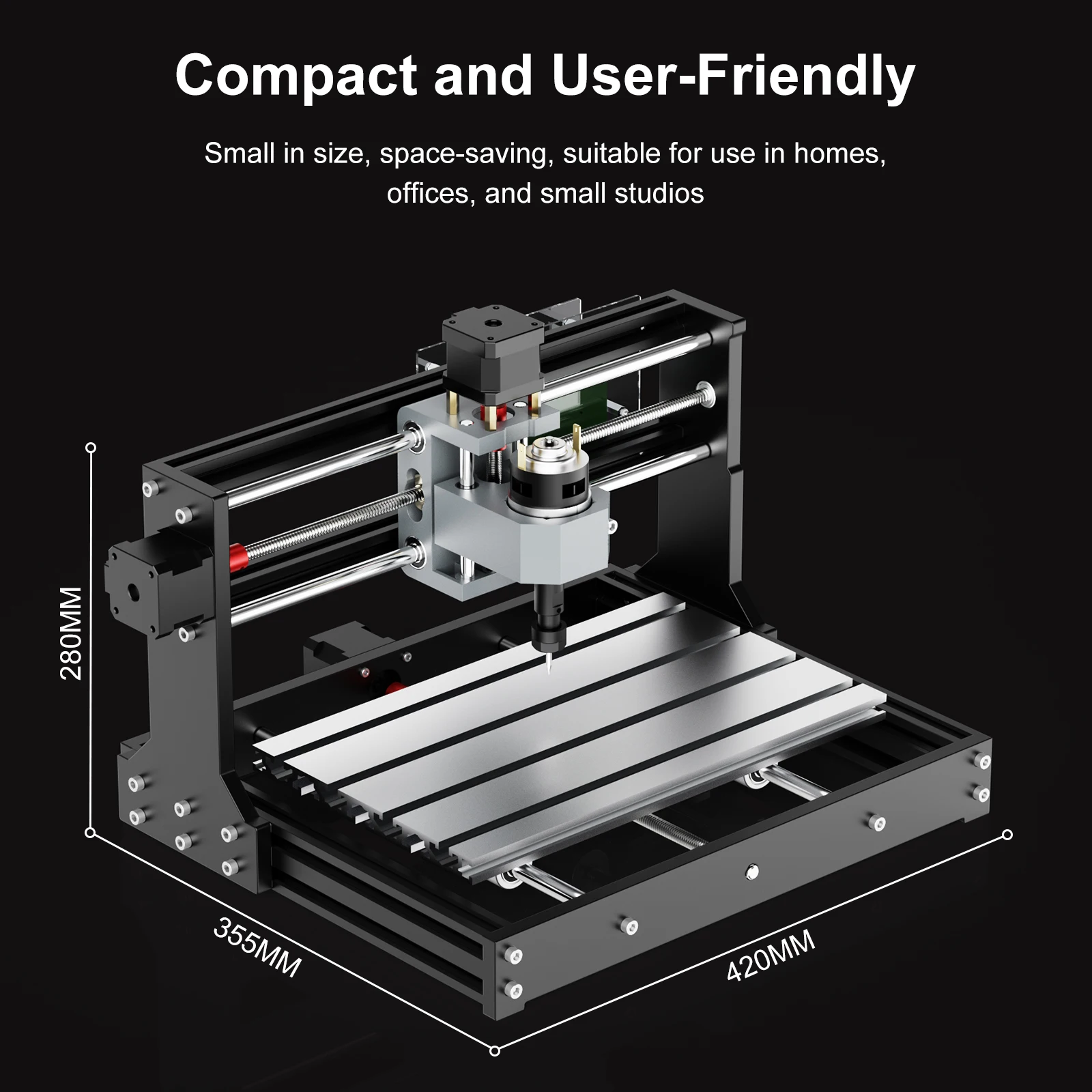 TWOTREES Mini Desktop CNC Router Ttc3018s for DIY Projects