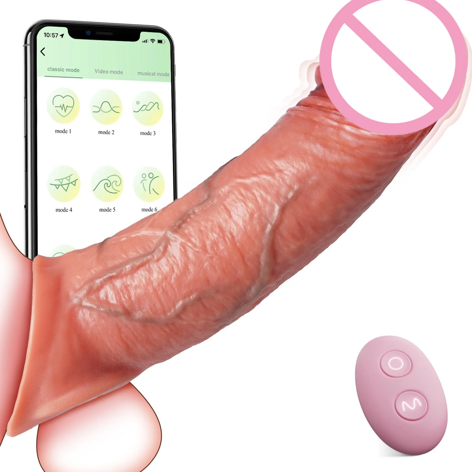 Alibaba.com: OEM/ODM 4IN1 Realistic Penis Cock Sleeve Ring Vibrator with 9 Vibration Modes, Waterproof Function : Ideal for enhancing couple intimacy and promoting trade in adult products. Alibaba.com: OEM/ODM 4IN1 Realistic Penis Cock Sleeve Ring Vibrator with 9 Vibration Modes, Waterproof Function : Ideal for enhancing couple intimacy and promoting trade in adult products.
